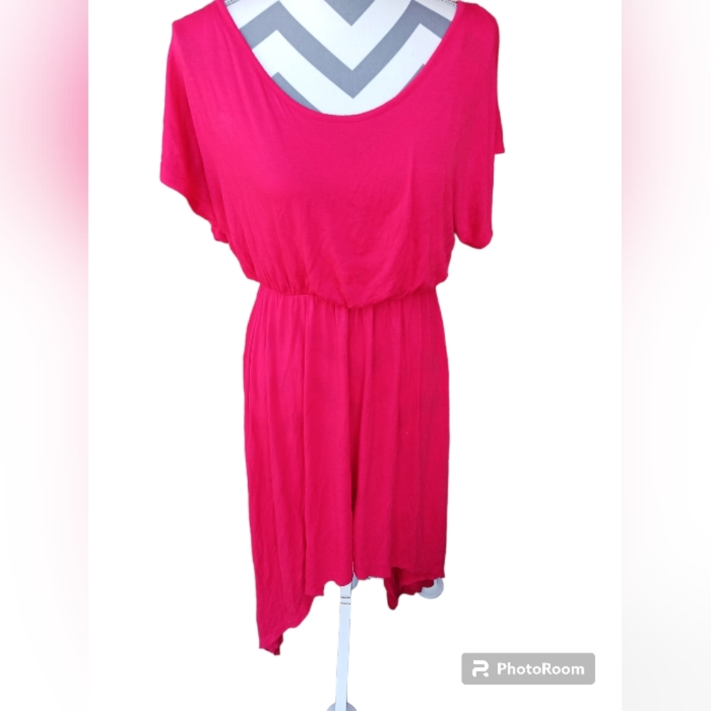 ❤️ DELIXIOUS LOS ANGELES PINK WOMEN SUMMER DRESS SZ L